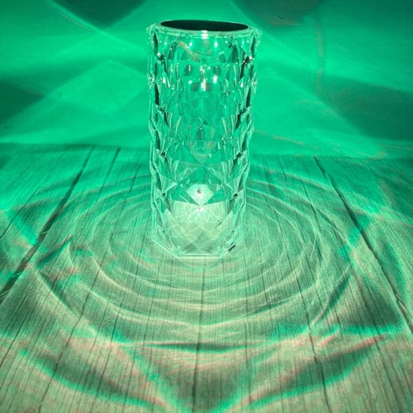 Lámpara de Lujo Cristal Light 16 Colores - Sensible al Toque + Control Remoto